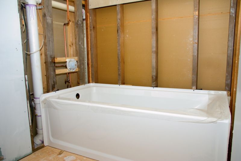 Before and After Bathtub Installation